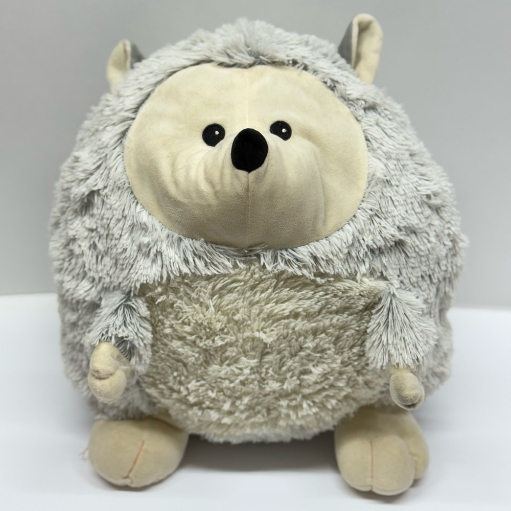 Warmies Supersized Hedgehog Heat Pack Hand Warmer Therapy Toy Microwavable Warm